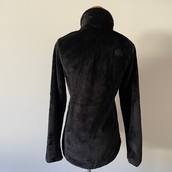 The North Face Fleece Zip Front Jacket ~ X-SMALL ~ Black - Picture 2 of 9
